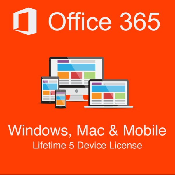 Office 365 Professional Plus Lifetime – 5 Devices